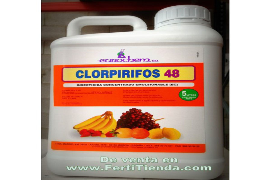 insecticida clorpirifos