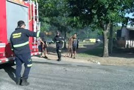 Incendio en Las Piedras