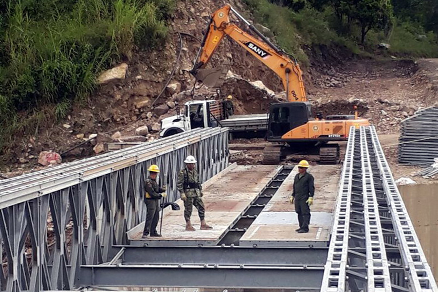puente militar Acrow Colombia